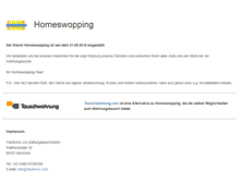 Tablet Screenshot of homeswopping.de